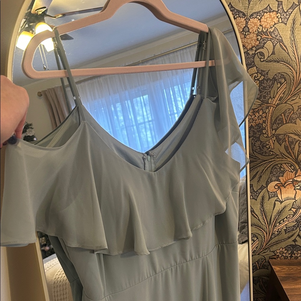 Birdy Grey Sage Green Maxi Dress - Picture 5 of 8